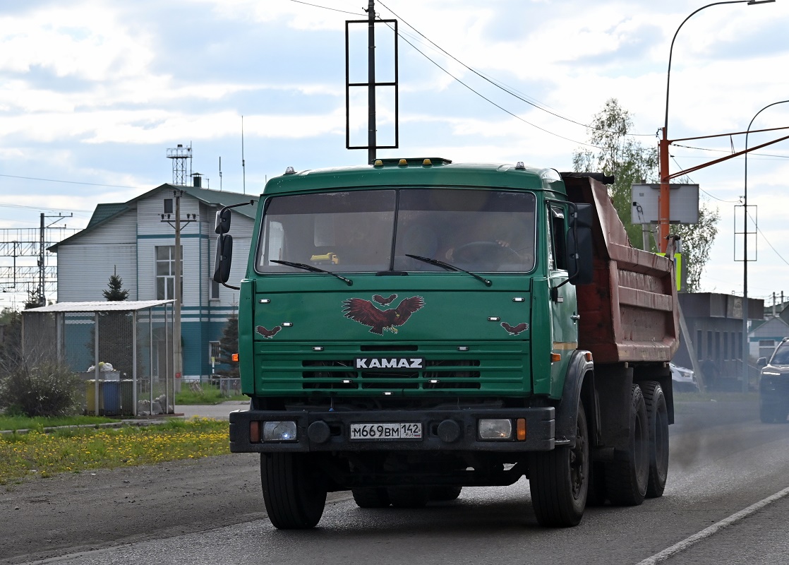 Кемеровская область, № М 669 ВМ 142 — КамАЗ-5511
