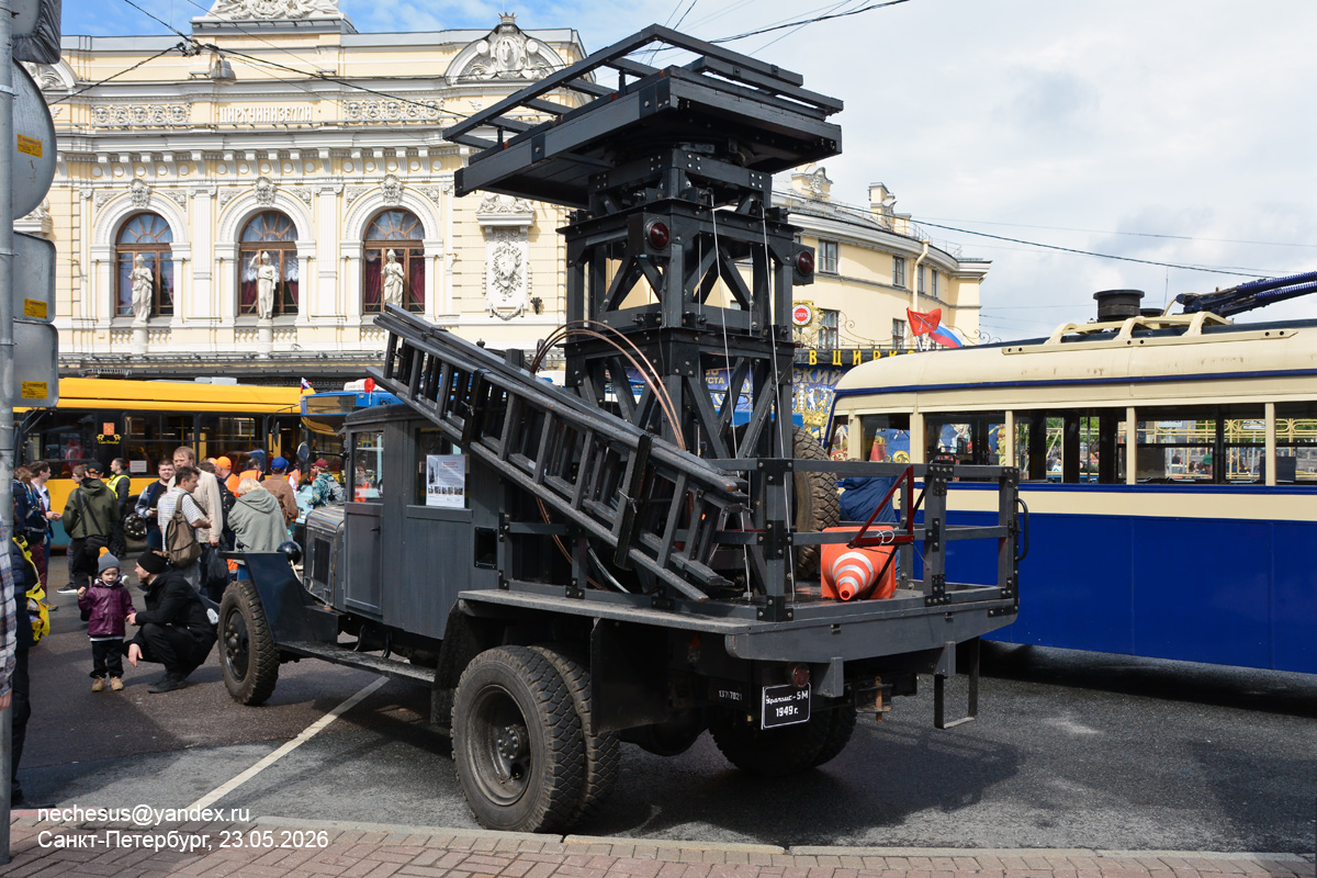 Санкт-Петербург, № (78) Б/Н 0111 — УралЗИС-5М; Санкт-Петербург — Международный транспортный фестиваль "SPbTransportFest" (2019-... гг); Транспортные средства без номеров (Санкт-Петербург)