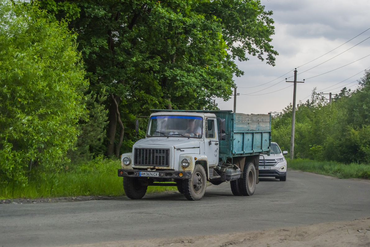 Киевская область, № АМ 3674 СХ — ГАЗ-3309