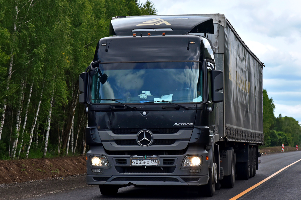 Санкт-Петербург, № Х 035 НХ 178 — Mercedes-Benz Actros ('2009) 1844