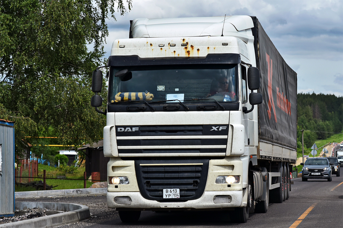 Волгоградская область, № В 613 УР 134 — DAF XF105 FT
