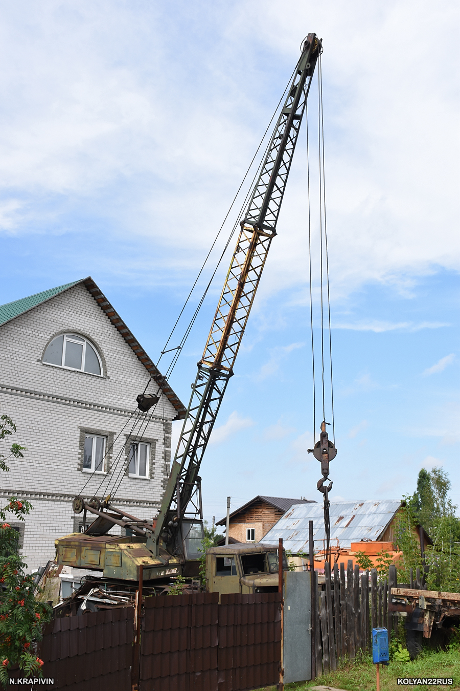 Алтайский край, № (22) Б/Н 0320 — КрАЗ-257К1; Транспортные средства без номеров (Алтайский край)