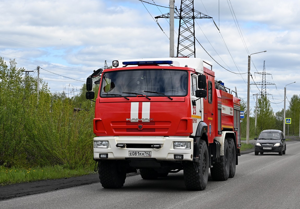 Кемеровская область, № Е 081 КН 142 — КамАЗ-43118-50