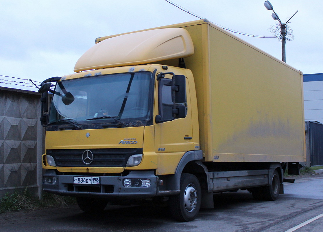 Санкт-Петербург, № Т 884 ВР 198 — Mercedes-Benz Atego 816