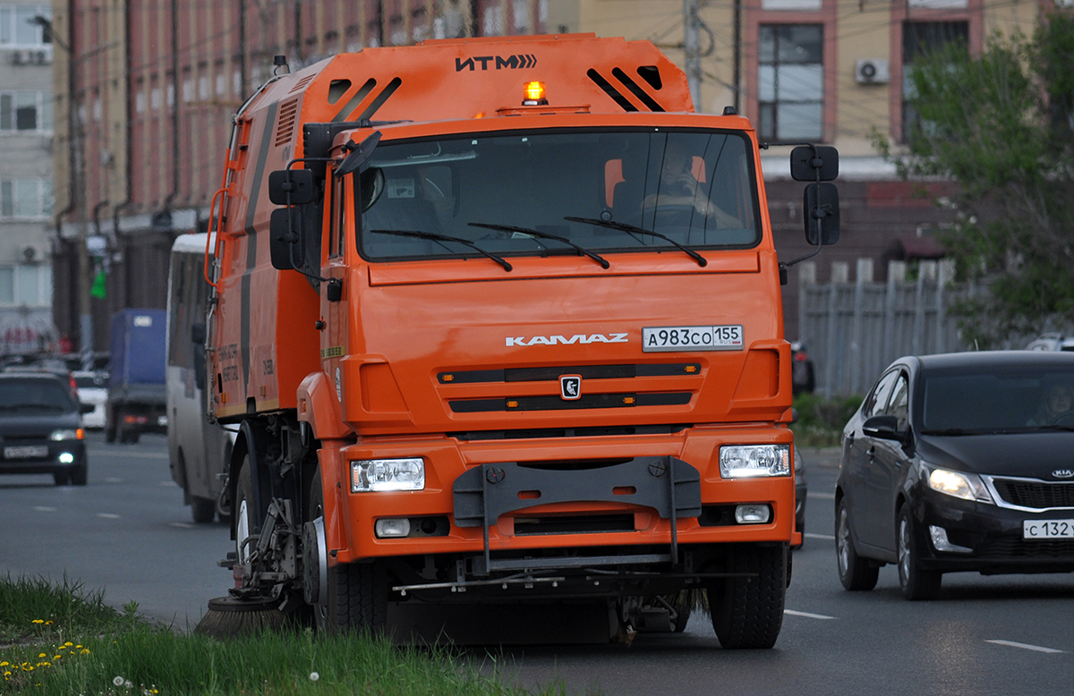 Омская область, № А 983 СО 155 — КамАЗ (общая модель)