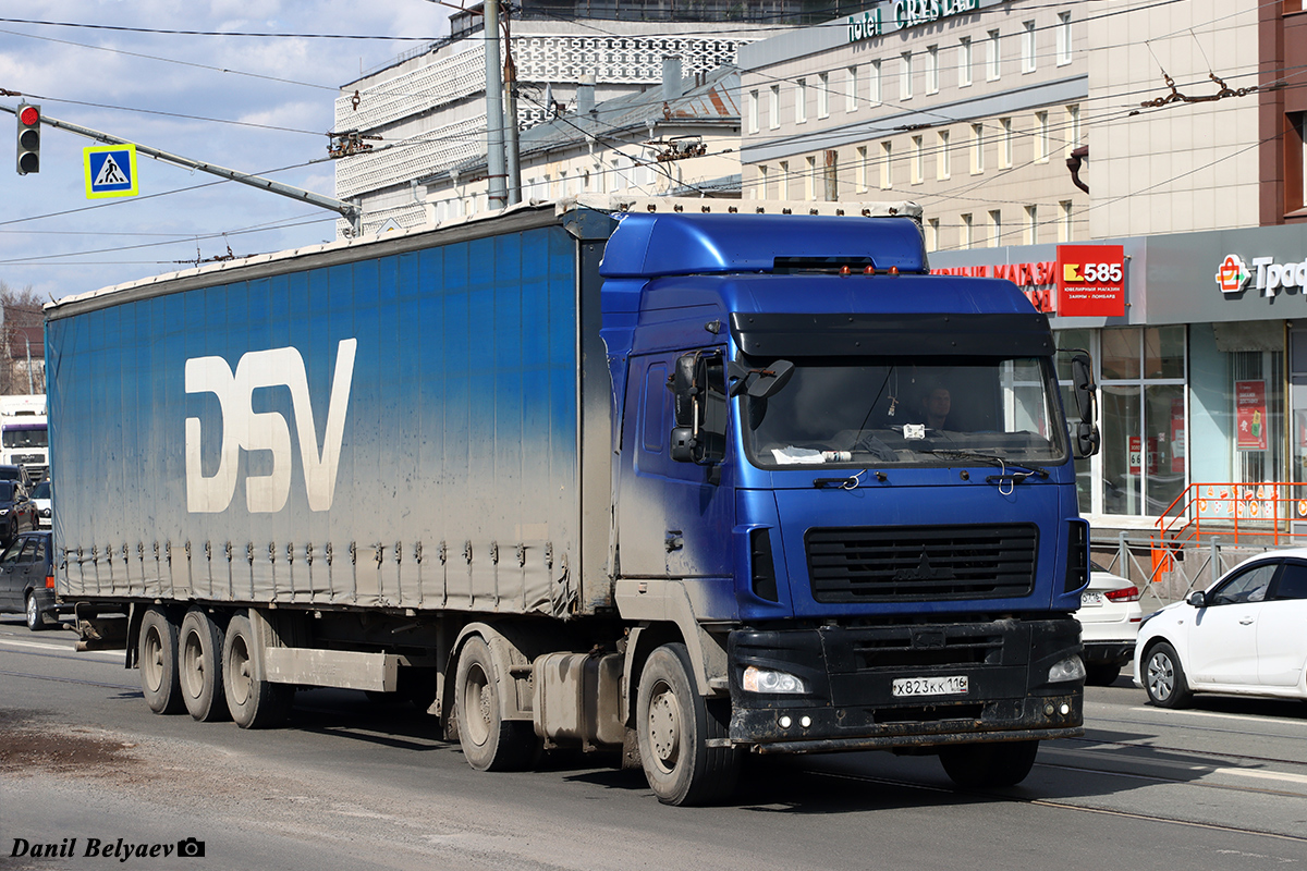 Татарстан, № Х 823 КК 116 — МАЗ-544018