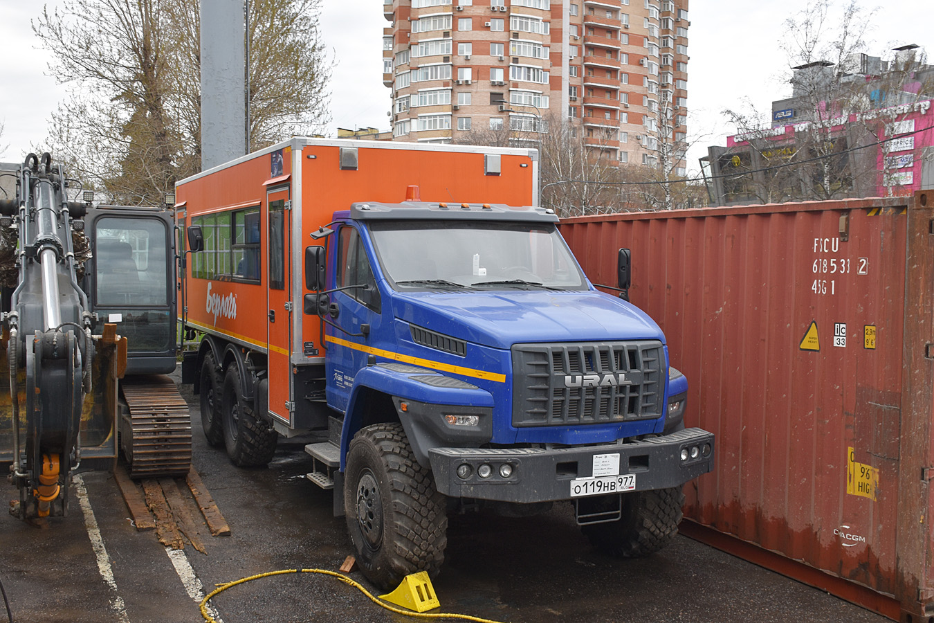 Москва, № О 119 НВ 977 — Урал NEXT 4320-74