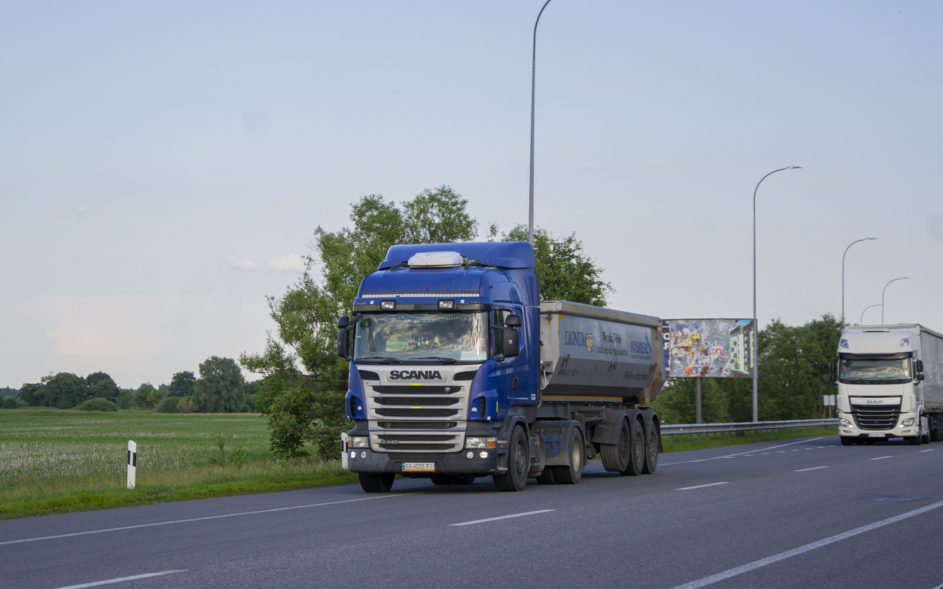 Киевская область, № АА 4255 ТІ — Scania ('2009) R440