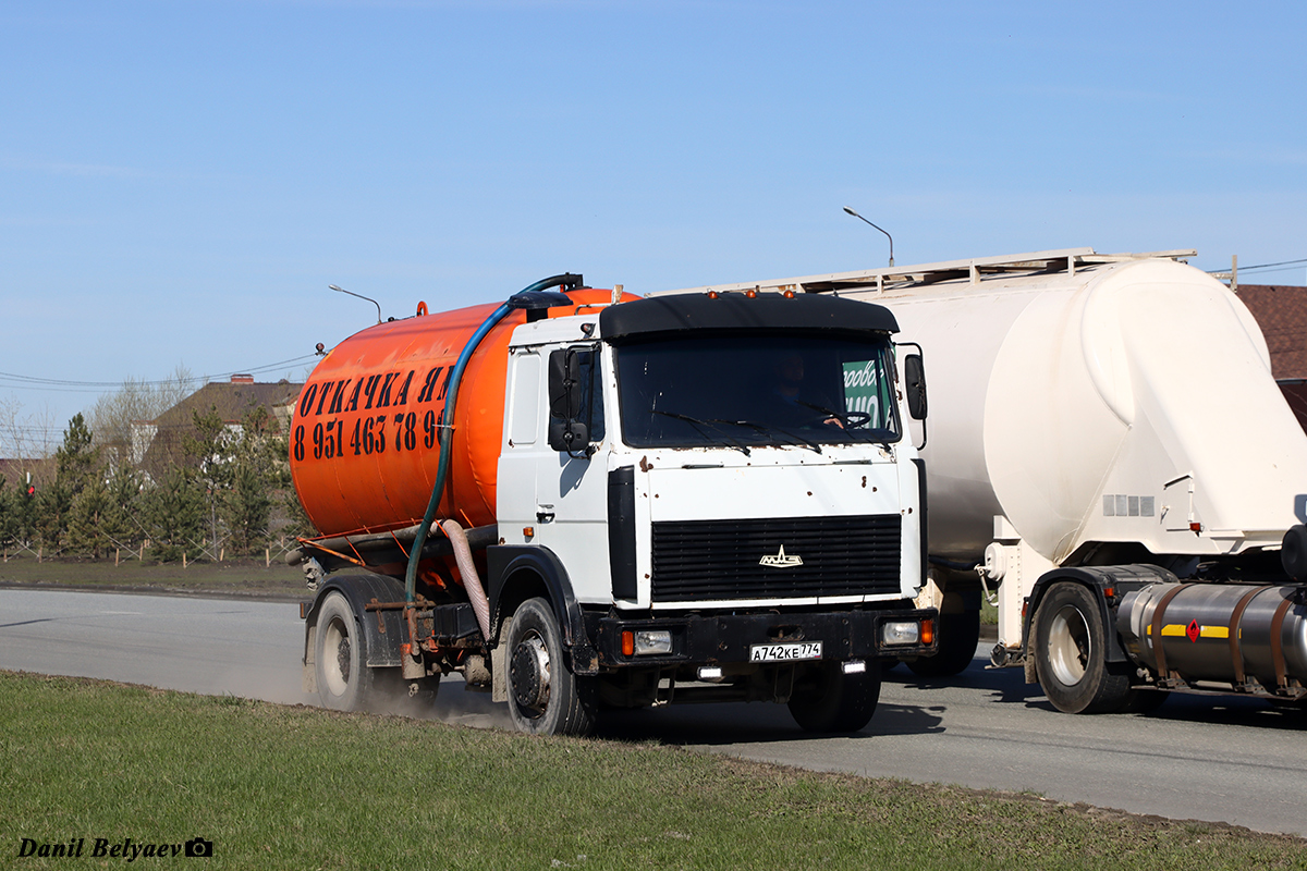 Челябинская область, № А 742 КЕ 774 — МАЗ-543203