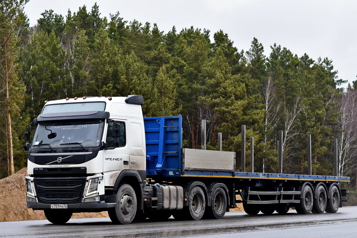 Тюменская область, № С 751 РН 72 — Volvo ('2013) FM.420 [X9P]