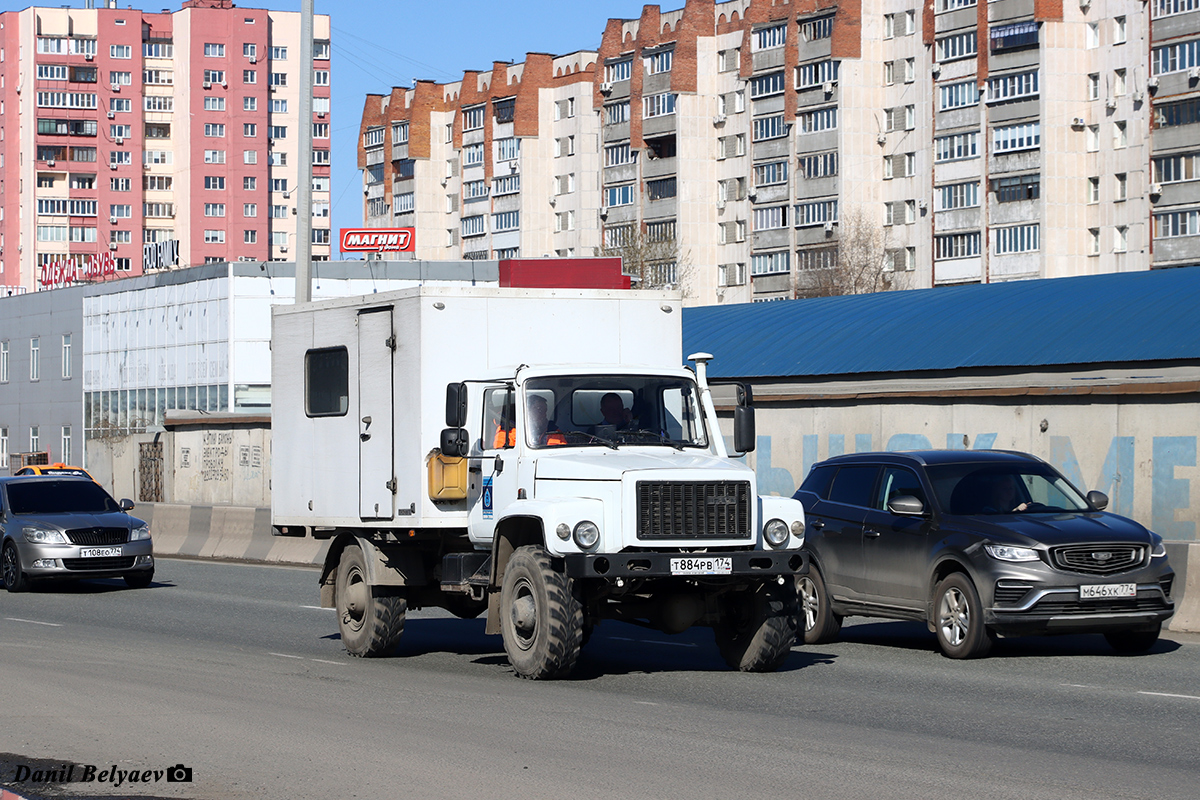 Челябинская область, № Т 884 РВ 174 — ГАЗ-33081 «Садко»