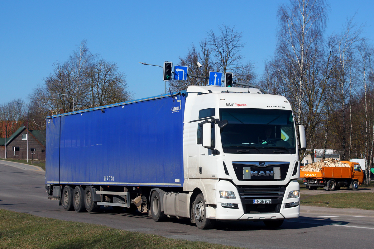 Литва, № NGE 976 — MAN TGX ('2016) 18.460