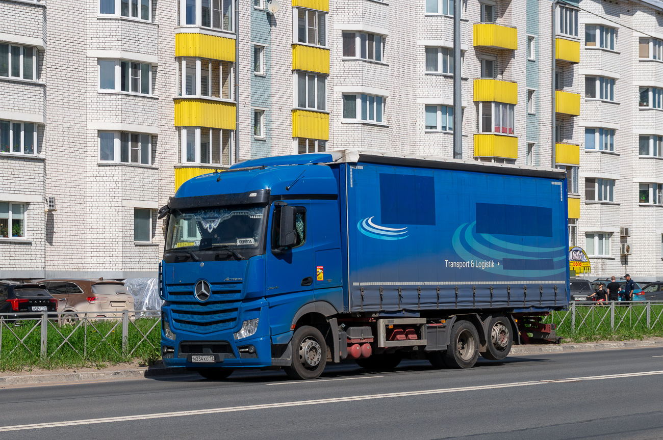 Мордовия, № М 234 КО 13 — Mercedes-Benz Actros ('2011) 2545