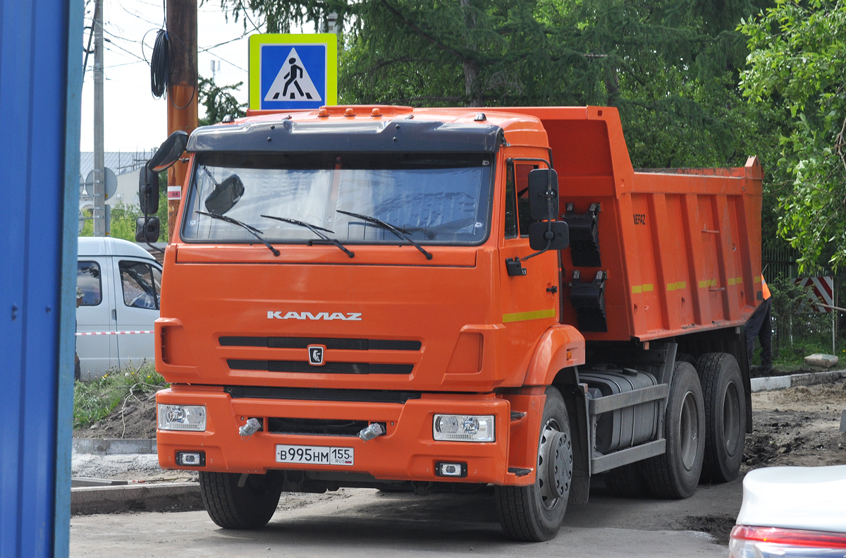 Омская область, № В 995 НМ 155 — КамАЗ-65115-A5(48)
