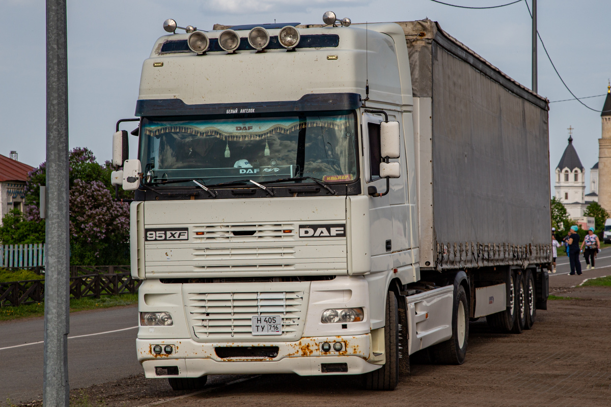 Татарстан, № Н 405 ТУ 716 — DAF 95XF FT