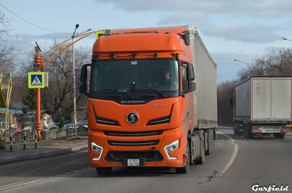 Башкортостан, № О 157 УВ 702 — Shaanxi Shacman X6000 SX4188
