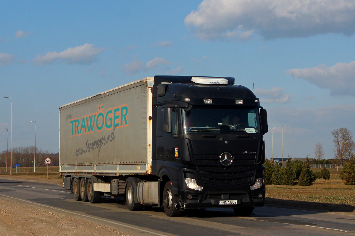 Литва, № NNA 602 — Mercedes-Benz Actros ('2011) 1842