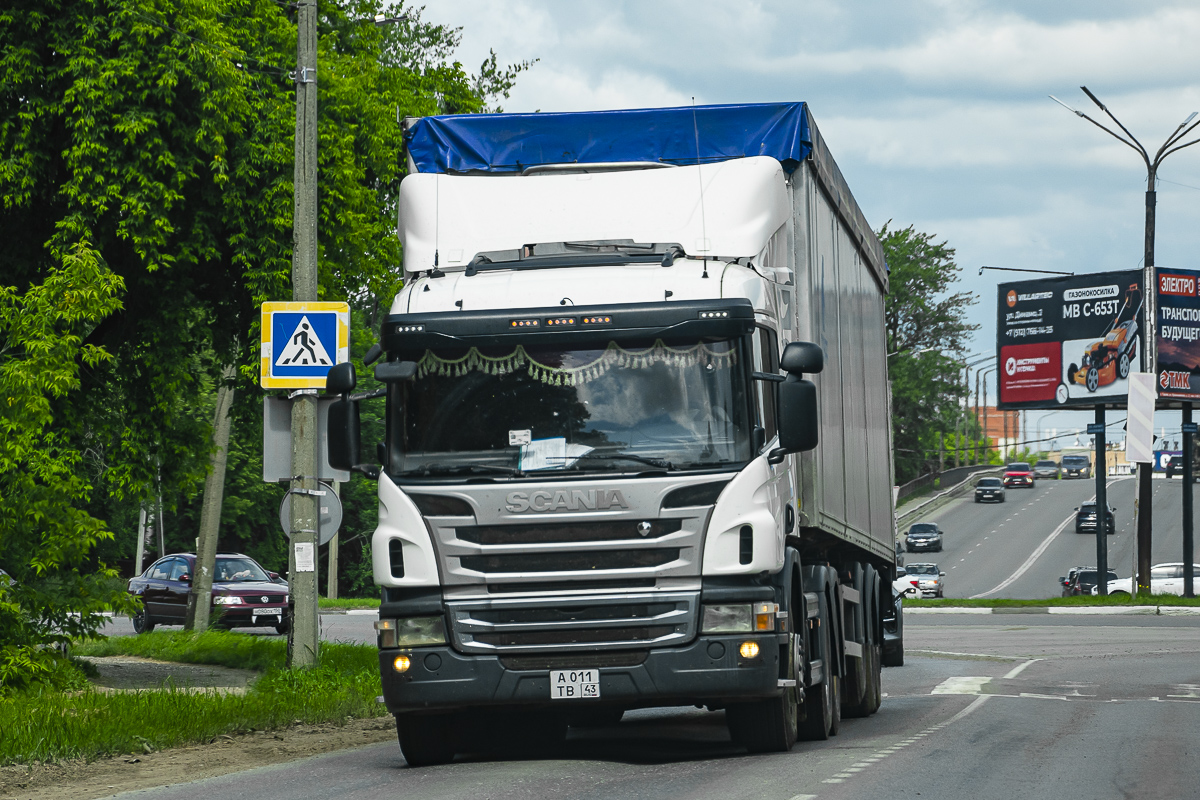 Кировская область, № А 011 ТВ 43 — Scania ('2011) P400