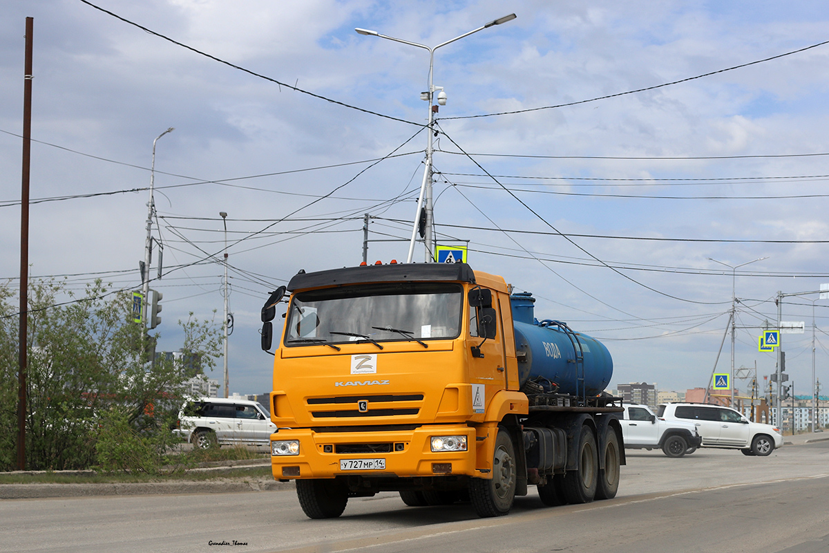Саха (Якутия), № У 727 МР 14 — КамАЗ-65116-A4(23)