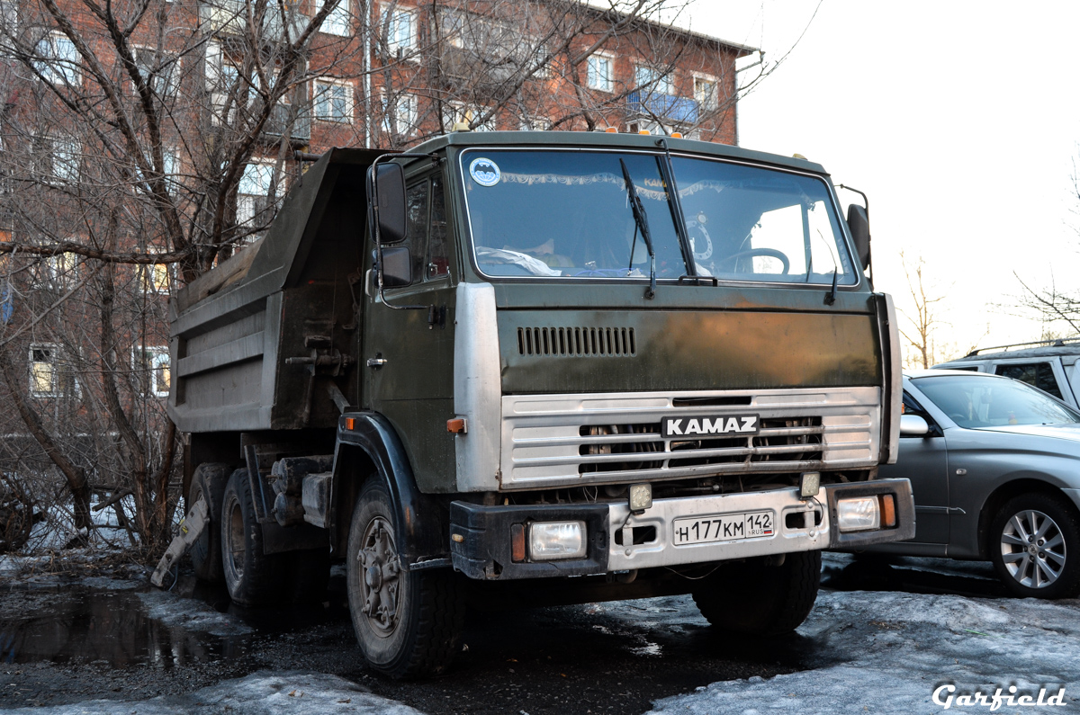 Кемеровская область, № Н 177 КМ 142 — КамАЗ-55111 [551110]