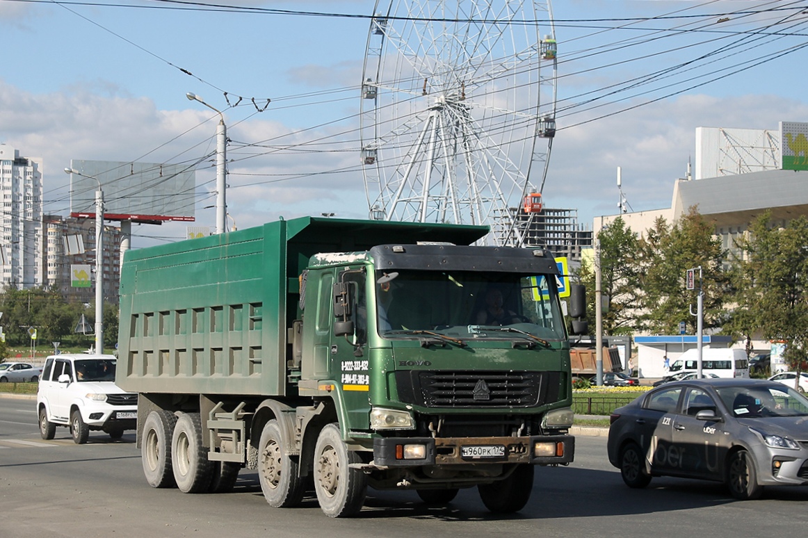 Челябинская область, № Н 960 РК 174 — Howo HW ZZ3407