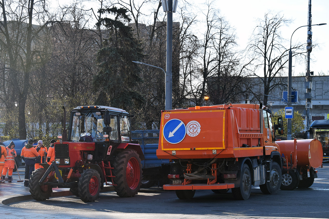 Москва, № 422 — Mercedes-Benz Unimog U423; Москва — Разные фотографии (Спецтехника)