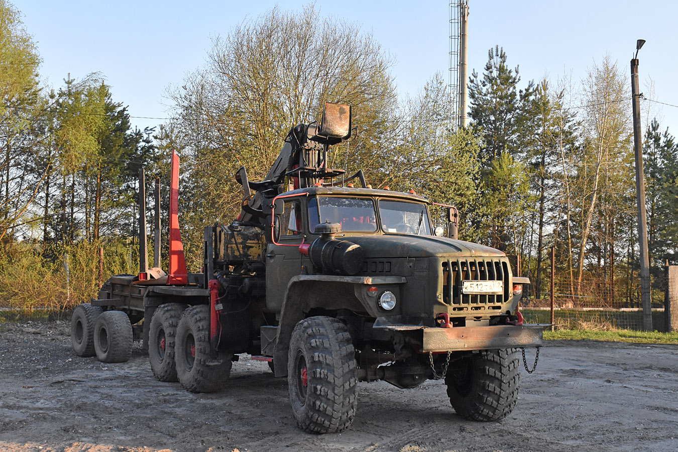 Рязанская область, № К 512 ТА 62 — Урал-4320 / 5557 (общая модель)