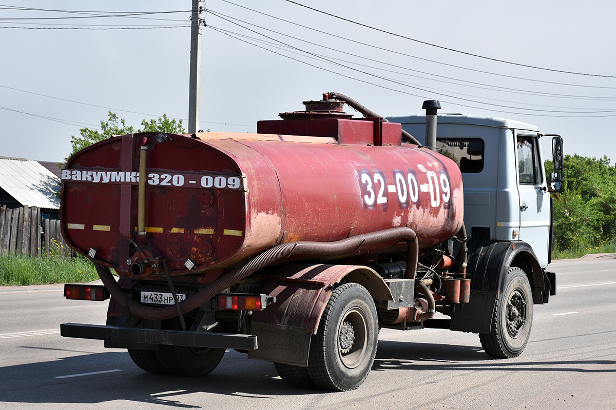 Бурятия, № М 433 НР 03 — МАЗ (общая модель)