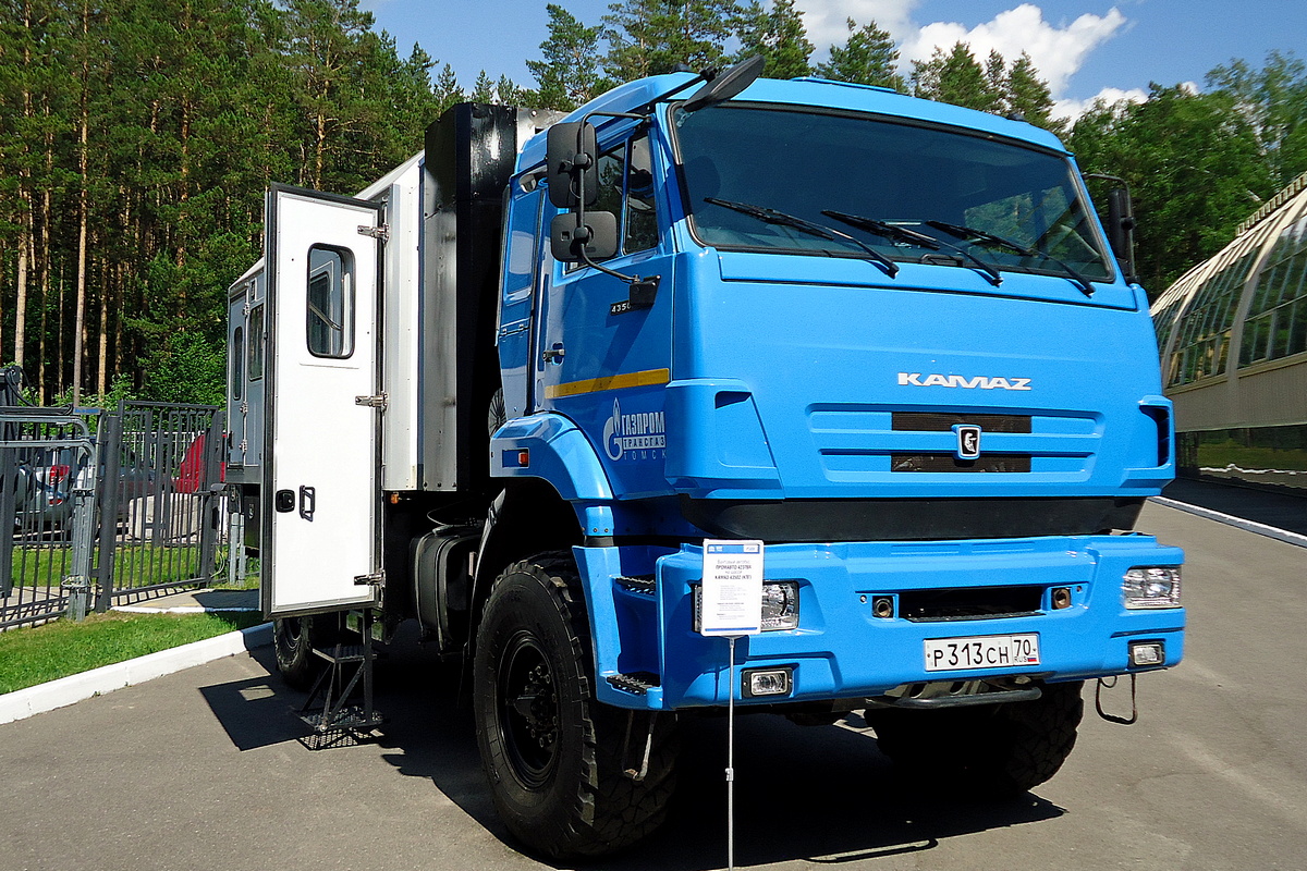 Томская область, № Р 313 СН 70 — КамАЗ-43502 (общая модель)