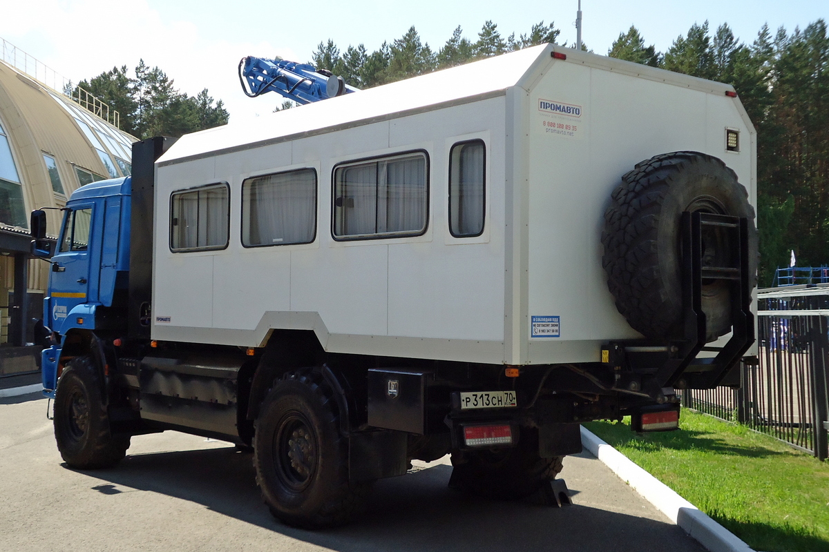 Томская область, № Р 313 СН 70 — КамАЗ-43502 (общая модель)