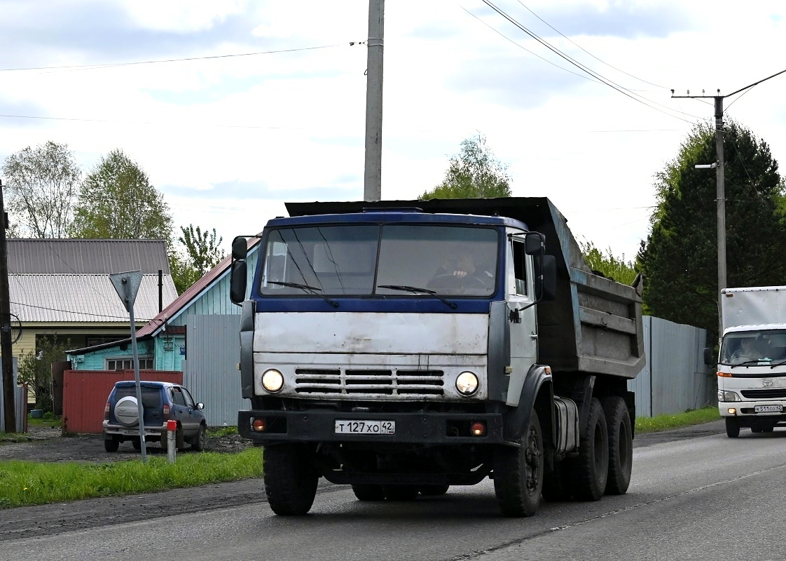 Кемеровская область, № Т 127 ХО 42 — КамАЗ-55111 [551110]