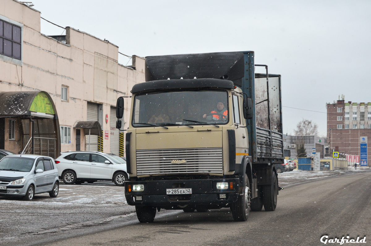 Кемеровская область, № Р 285 ЕА 42 — МАЗ-53366