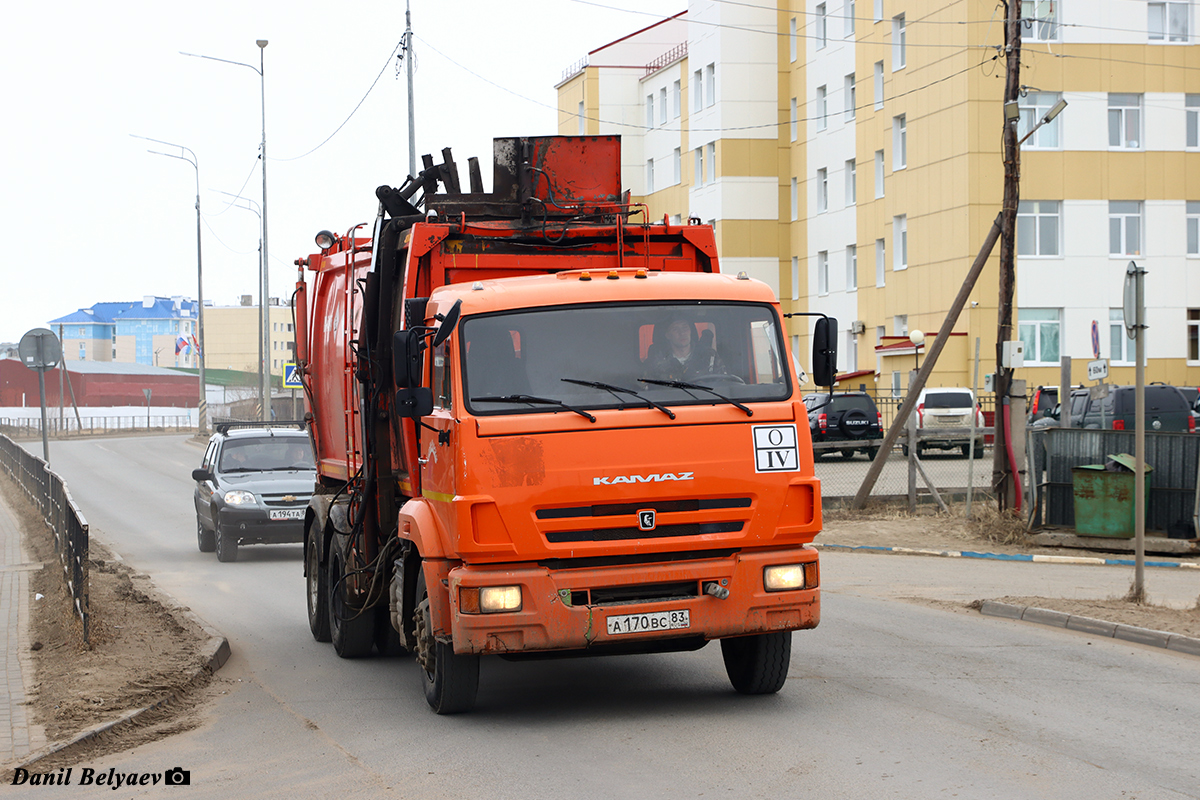 Ненецкий автономный округ, № А 170 ВС 83 — КамАЗ-65115-A4(23)