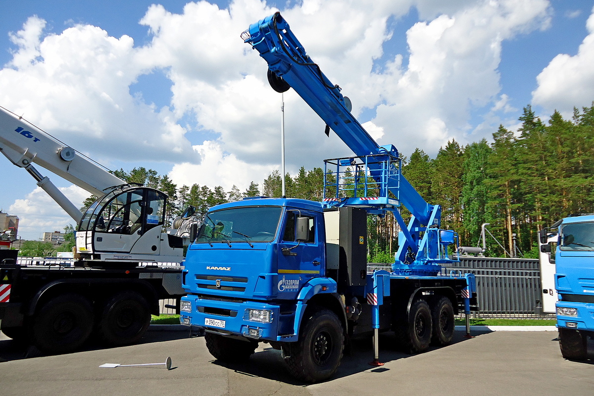 Томская область, № Р 390 СС 70 — КамАЗ-43118 (общая модель)