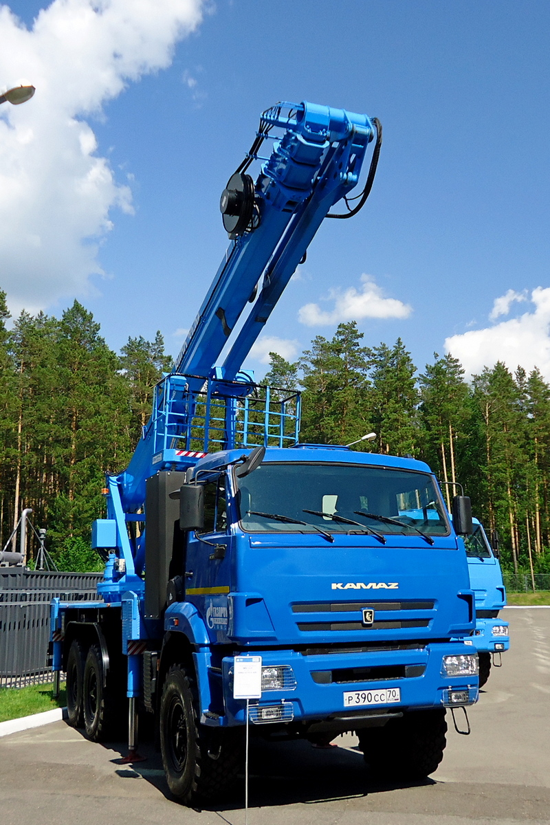 Томская область, № Р 390 СС 70 — КамАЗ-43118 (общая модель)
