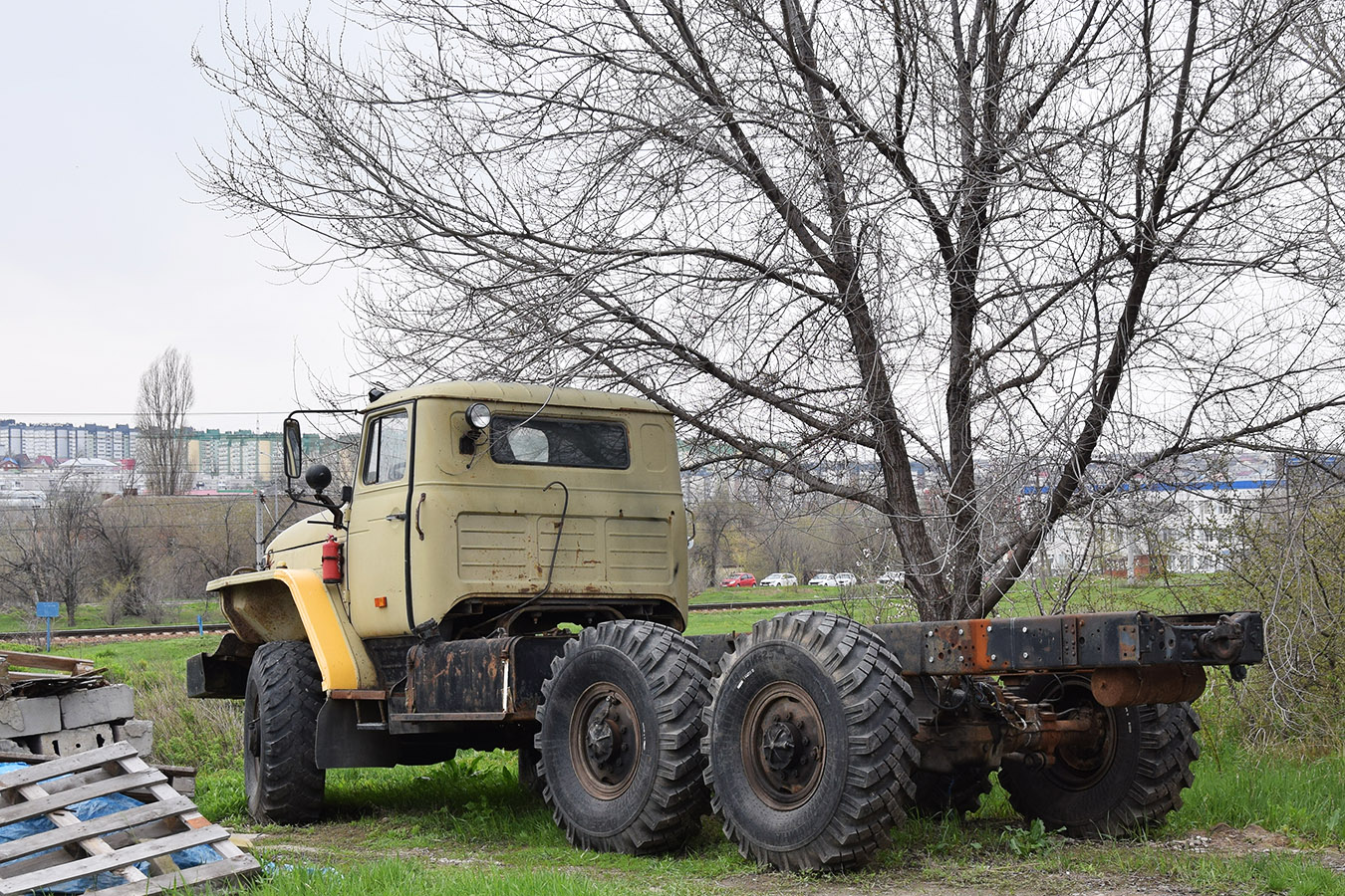 Волгоградская область, № Н 532 РЕ 134 — Урал-44202; Транспортные средства без номеров (Волгоградская область)