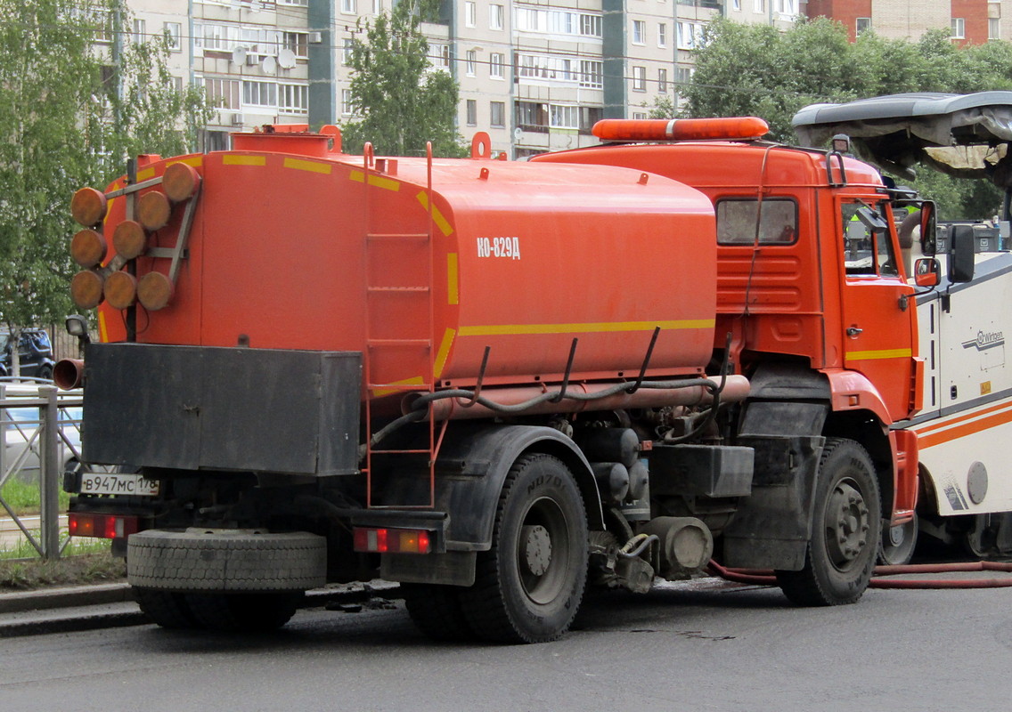 Санкт-Петербург, № В 947 МС 178 — КамАЗ-53605 (общая модель)