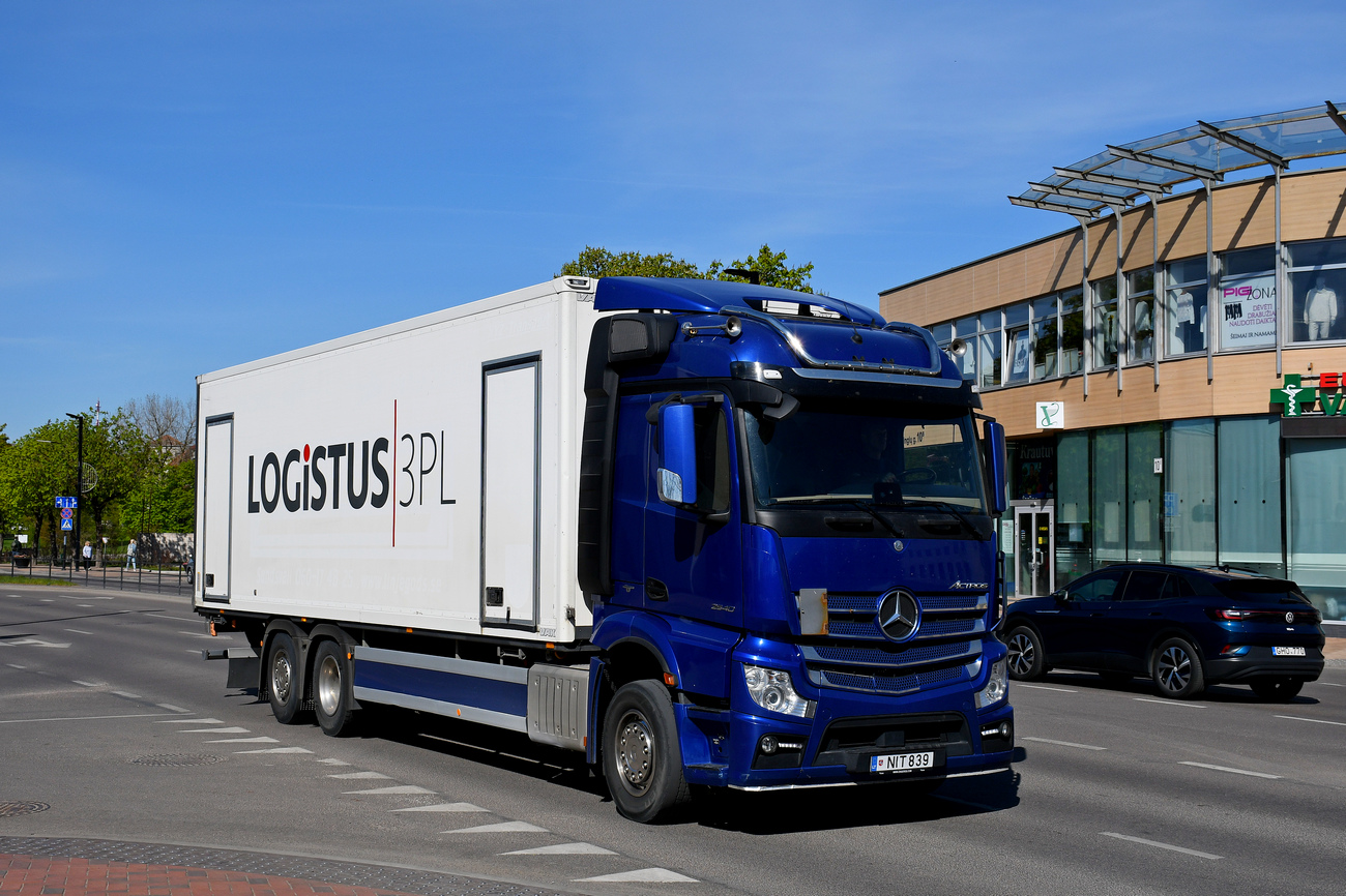 Литва, № NIT 839 — Mercedes-Benz Actros ('2011)