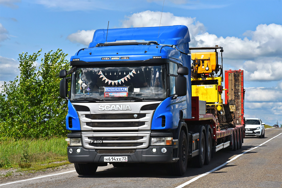 Ульяновская область, № Н 614 ХХ 73 — Scania ('2011) P400