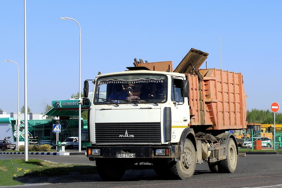 Могилёвская область, № АЕ 2154-6 — МАЗ-5337 (общая модель)
