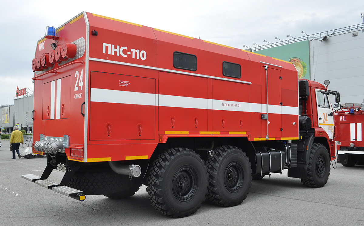 Омская область, № У 670 ЕН 55 — КамАЗ-43118-50