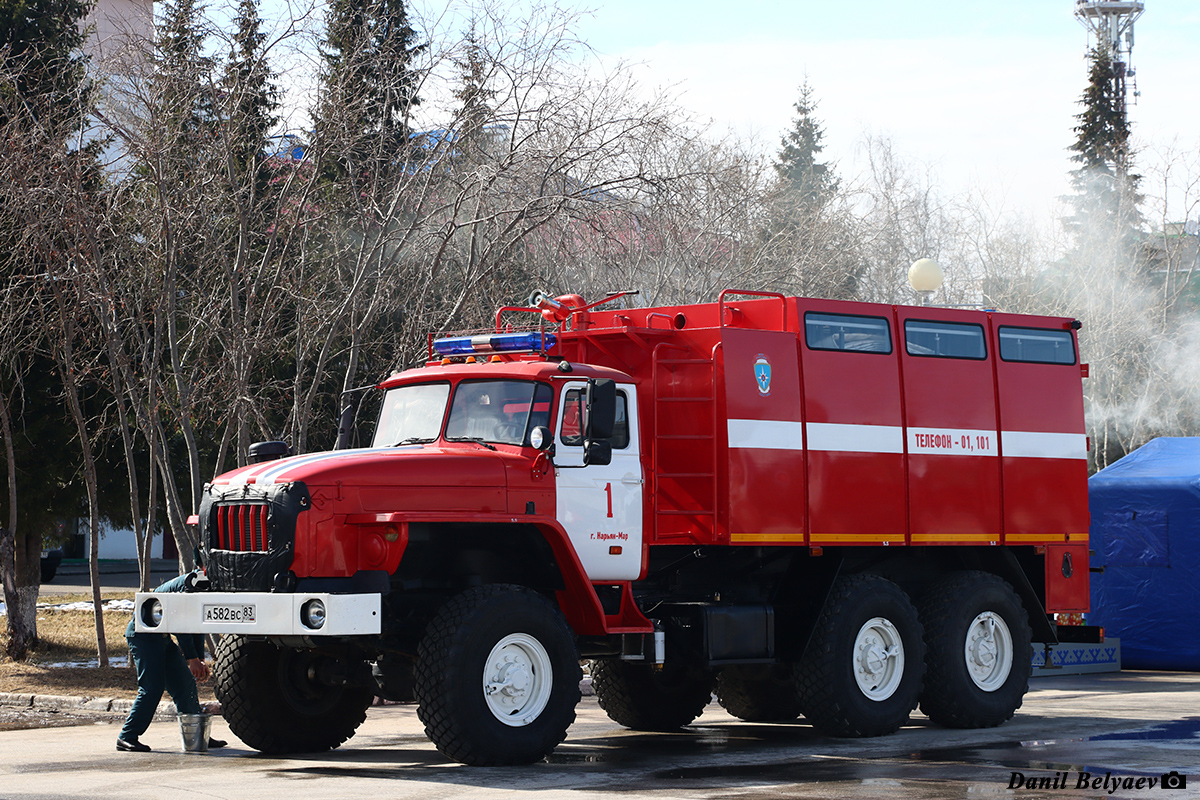 Ненецкий автономный округ, № А 582 ВС 83 — Урал-5557-60