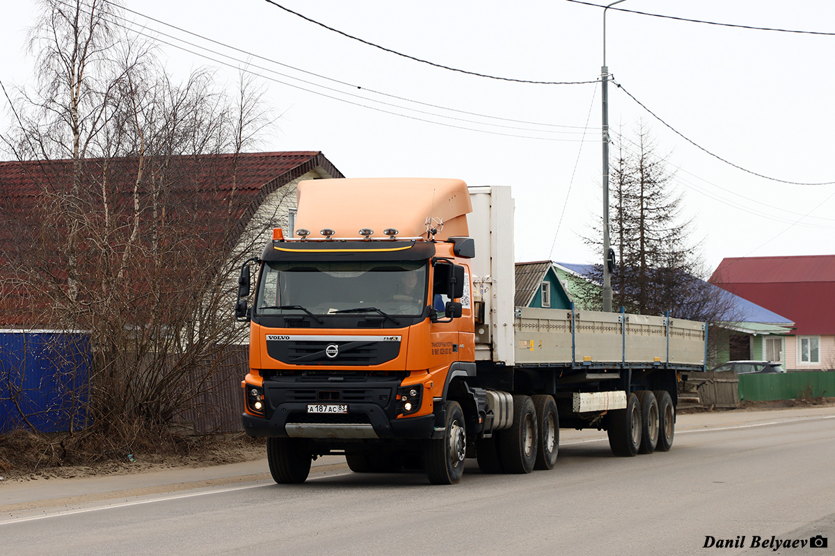 Ненецкий автономный округ, № А 187 АС 83 — Volvo ('2010) FMX.440 [X9P]