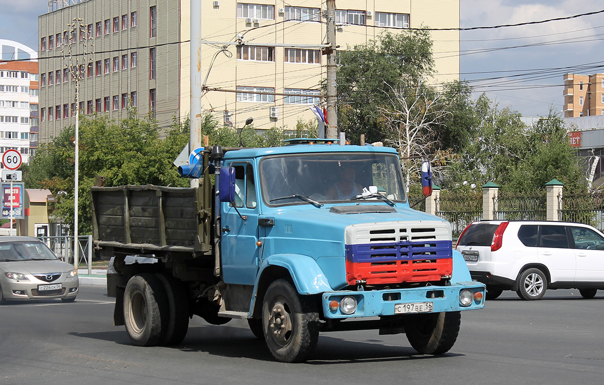 Оренбургская область, № С 197 ВЕ 56 — ЗИЛ-494560