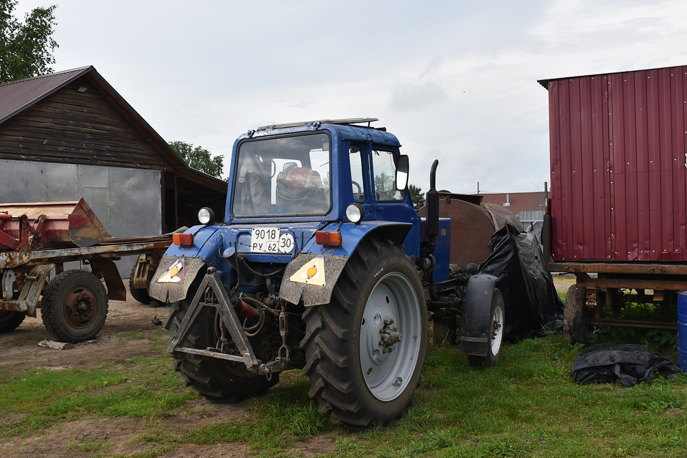 Рязанская область, № 9018 РУ 62 — МТЗ-82