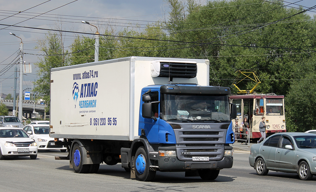 Челябинская область, № У 992 ТК 174 — Scania ('2004) P230