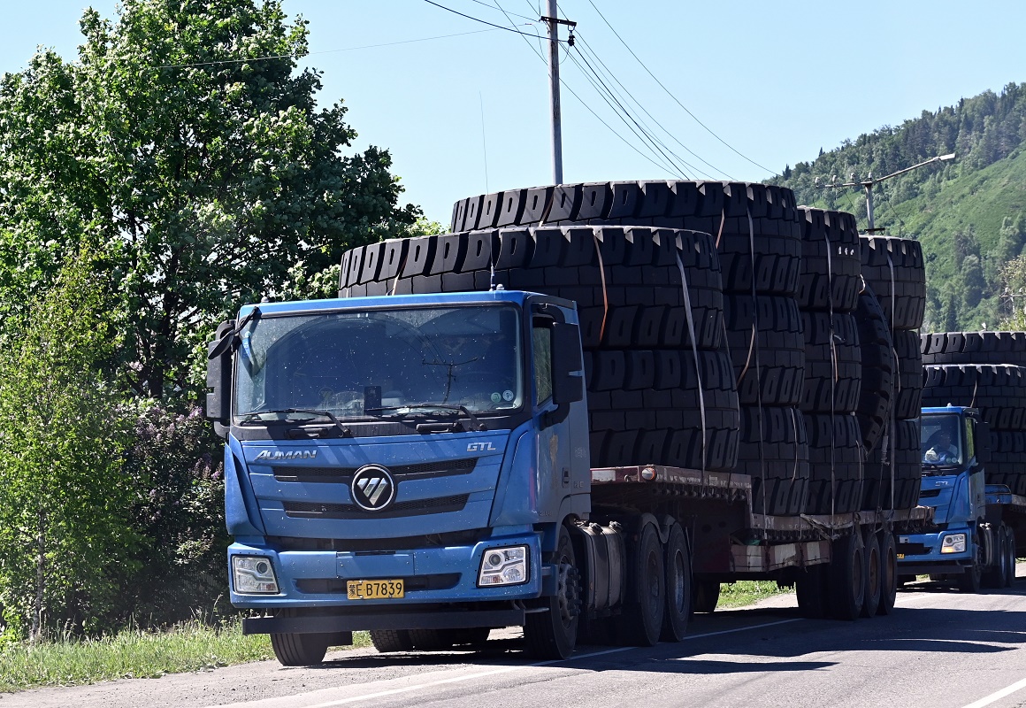 Китай, № 蒙E-B7839 — Foton Auman GTL / TL (H4) (общая)