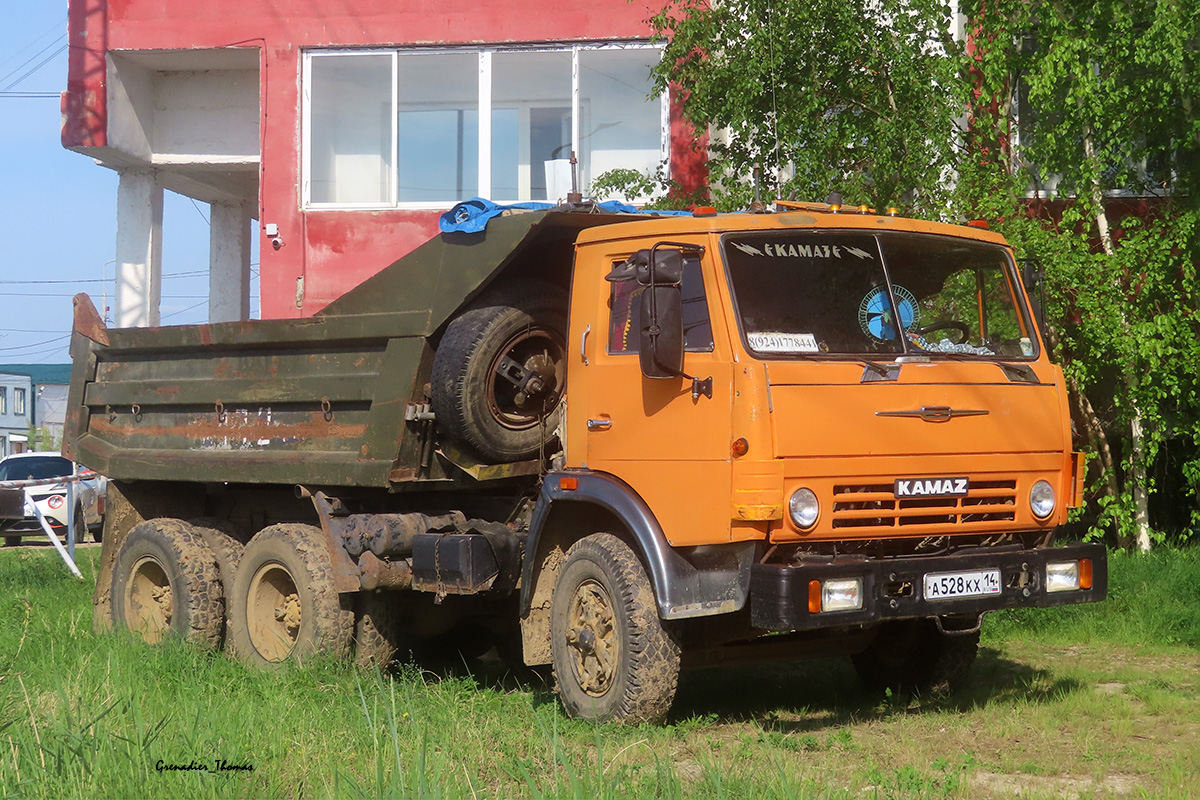 Саха (Якутия), № А 528 КХ 14 — КамАЗ-5511
