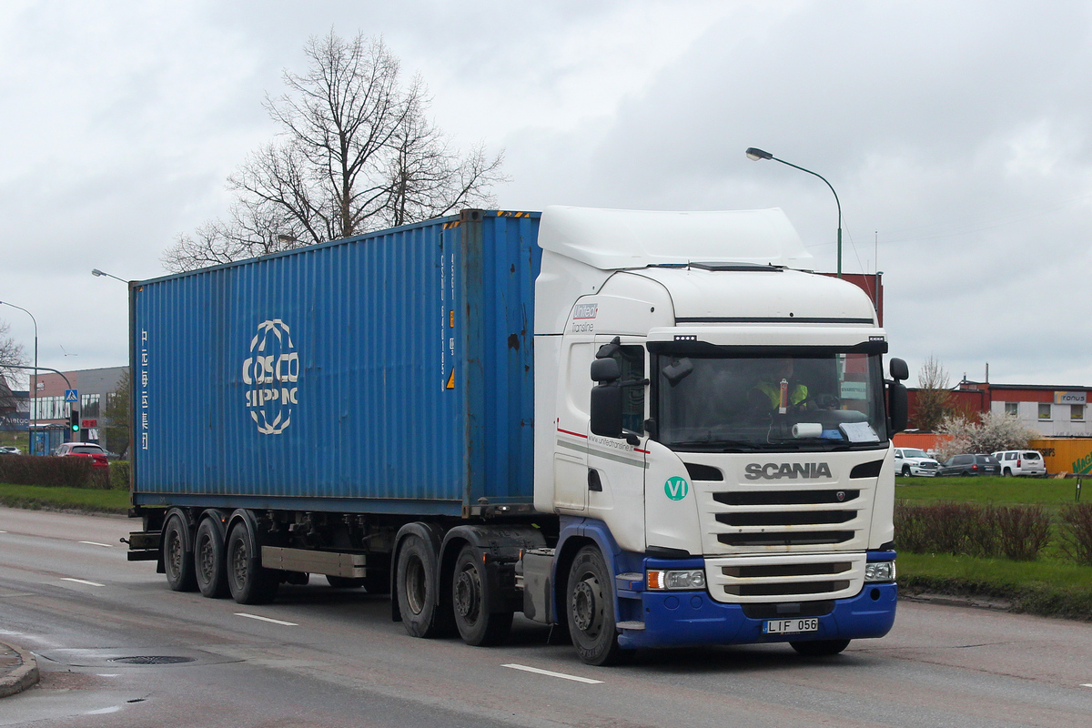 Литва, № LIF 056 — Scania ('2013) G410