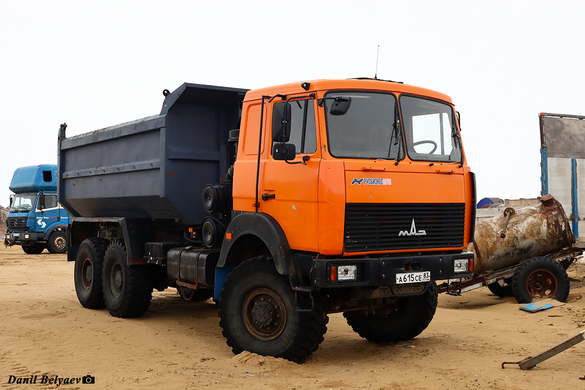 Ненецкий автономный округ, № А 615 СЕ 83 — МАЗ-6317X9